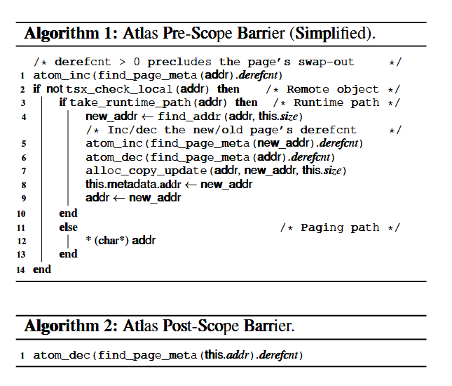 Dereference Scope and Barrier